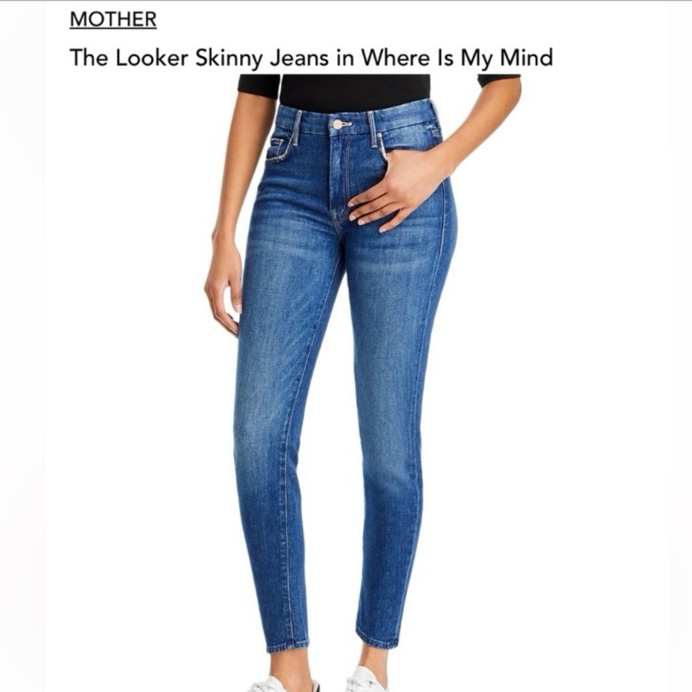 Mother jeans where is my mind wash